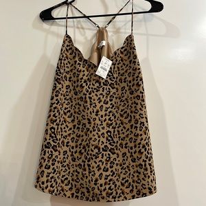 J Crew Leopard camisole size 4